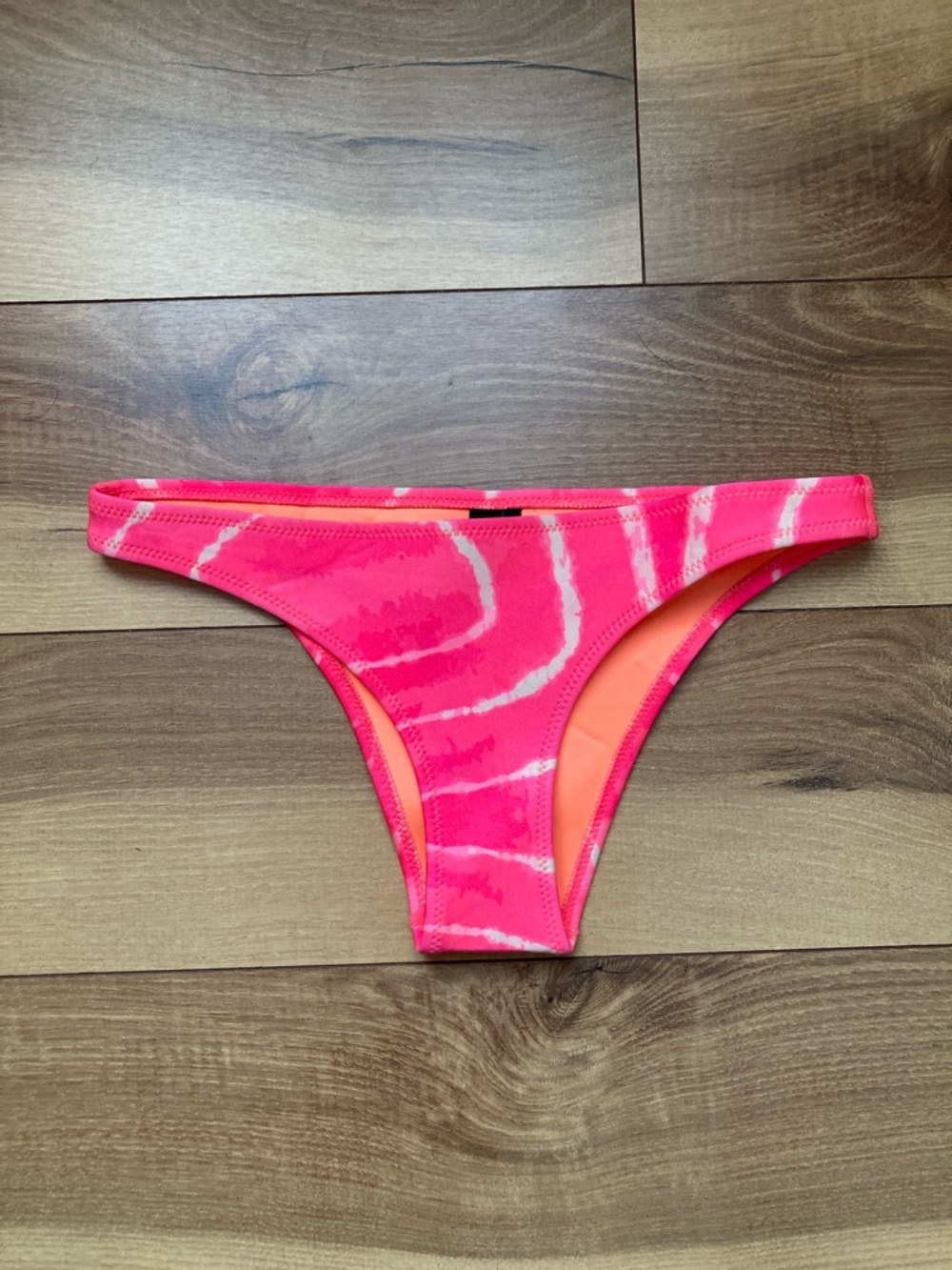 Triangl Neon Pink Tie Dye Bikini Bottom
